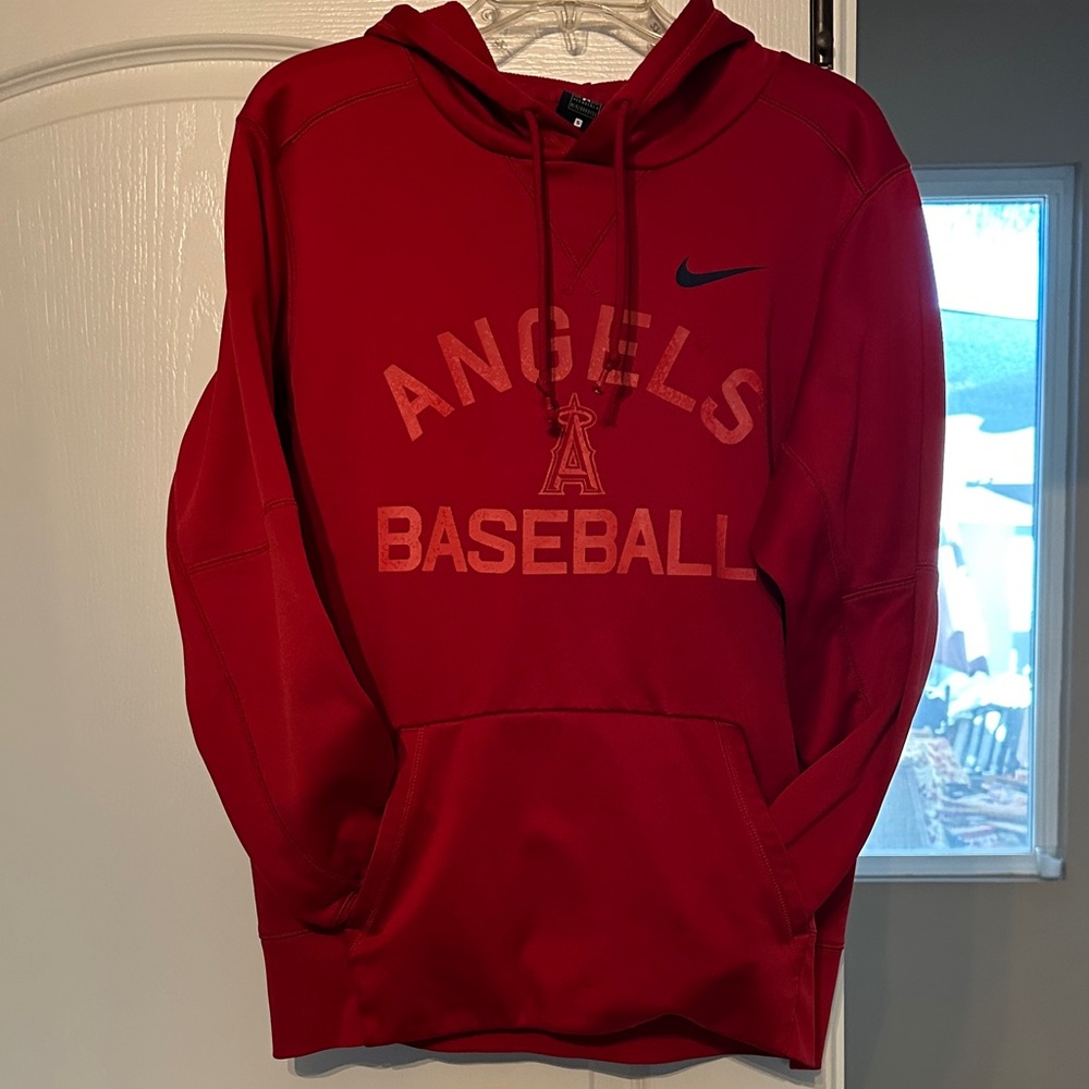 Nike Red Angels Baseball Hoodie